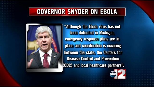 Governor Snyder on Ebola