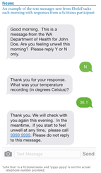 Ebola SMS Reminder